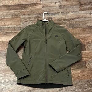 The North Face Forest Green Softshell Jacket